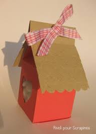 Bird S House Boite A Dragees Bapteme Nichoir Boite Dragees