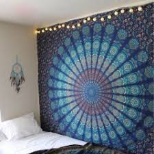 Wall tapestries are lightweight, durable and portable. Hippie Tapestries Mandala Bohemian Tapestries Indian Bedspreads Royal Furnish