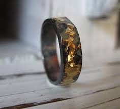 Black And Gold Mens Wedding Ring Lhomme Bande De Mariage Homme Bague De Par Hotroxcustomjewelry Viking Wedding Ring Black Wedding Rings Mens Gold Wedding Band