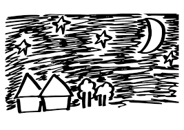 Page gérée par un adulte. Malvorlage 01a Nacht Kostenlose Ausmalbilder Zum Ausdrucken Bild 12291