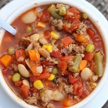 Pressure Cooker Beef Vegetable Soup Recipe Magic Skillet Recipe Beef Soup Recipes Vegetable Soup Recipes Easy Instant Pot Recipes