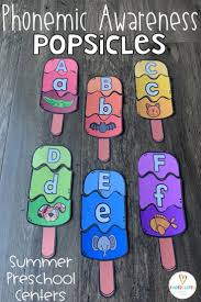 Summer Centers For Preschool Kinder Garten Rocks Resources Letter Activities Preschool Literacy Activities Preschool Preschool Literacy