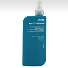 Rpr Protect My Hair Heat Protection For Blow Drying Straightening Curling With Keratin And Certified Organic G Heat Protectant Hair Hair Treatment Keratin