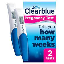Clearblue Pregnancy Test With Weeks Indicator X2 Sainsbury S