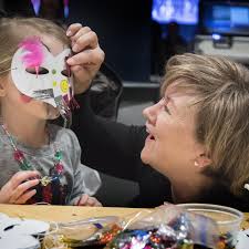 Families celebrate New Year's Eve at Kids Night