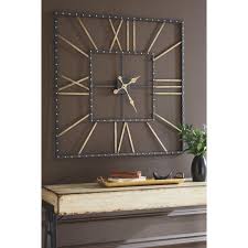 Black And Gold Wall Clock Sprenger Wall Clock Diy Clock Wall Clock Wall Decor Wall Clock Design