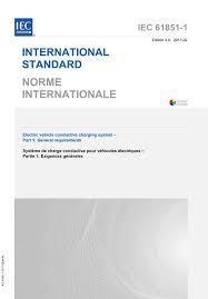 E) clause 5 has been introduced to provide classifications for ev. Iec 61851 1 2017 Iec Normen Vde Verlag