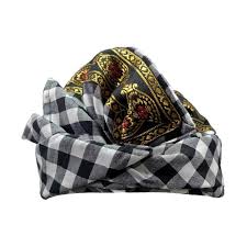 Jual Egar Bali Poleng Pecalang Tepi Ajeg Udeng Bali Black Pattern Terbaru Juni 2021 Blibli