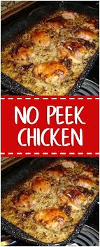 No Peek Chicken Chicken Recipes Recipes No Peek Chicken
