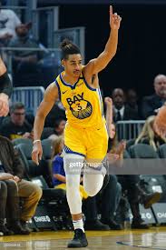 Jordan Poole Of The Golden State Warriors Reacts To Shooting A Three In 2020 Golden State Warriors Golden State Poole