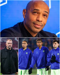 Thierry Henry : 🎙️ "It's clear that Barcelona have many talented players,  but it doesn't seem like that will be enough to win trophies this season.  🎙️ "The problem isn't with the