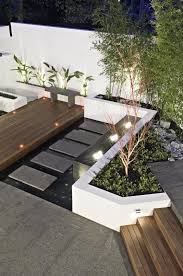 Cos Konzept Lansell Road Design Lansell Moderne Landschaftsgestaltung Landschaftsdesign Minimalistischer Garten