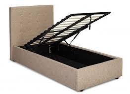 Maybe you would like to learn more about one of these? Arras Beige Upholstered Fabric Single Ottoman Bed 17ld183