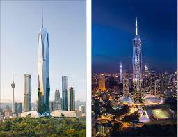 The best part is, merdeka 118 will be the 2nd tallest building in the world soaring the sky at an impressive height of 678.9 metres, which is around 149 metres less than the burj khalifa (828 metres). Merdeka 118 Project Profile