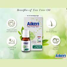 Oil free, suitable for oily and sensitive skin. Aiken 100 Pure Tea Tree Oil 10ml Alpro Pharmacy