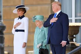 This account is run by the office of first lady melania trump. Nebo Londona Melaniya Tramp Na Zustrichi Z Yelizavetoyu Ii Vogue Ukraine Vogue Ua