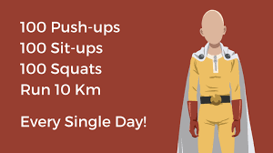One Punch Man Workout The Science Of Saitama Workout
