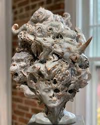 Artes Perfeitas E Bizarras On Twitter O Homem Pensador Por Yuuki Morita 2019