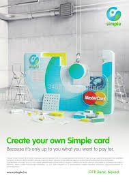 Otp Bank Simple By Peter Tarka Via Behance Web Graphic Design Credit Card Design Advertising Design