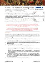 Until now, the service was mainly offered by large retailers. Viceroy On Twitter Grenke Ag Xtra Glj For Your Fraud Financing Needs Viceroy S Report Is Now Live We Put The Spotlight On Grenke S Chicanery Swindling Small Businesses Laundering Money For Criminals Accounting