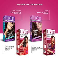 Livon silky potion serum hair fluid for dry rough frizz hair silky & smooth. Livon Serum For Silky Shiny Hair 50 Ml Amazon De Beauty
