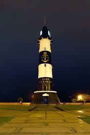 Faro De La Marina Miraflores Lima Peru Faro Miraflores Faro De Luz