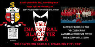 The Inaugural Black-Tie Fundraiser Gala