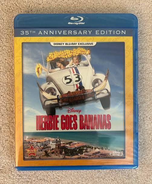 Herbie Goes Bananas (1980) Blu-ray Disney Movie Club Exclusive Cloris  Leachman | eBay