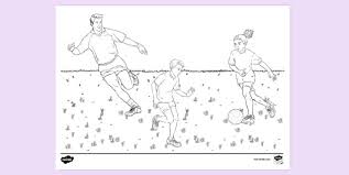 Find high quality football player coloring page, all coloring page images can be downloaded for free for personal use only. Free Realistic Football Colouring Page Colouring Sheets