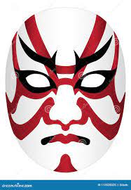 Kabuki Mask Stock Illustrations – 542 Kabuki Mask Stock Illustrations,  Vectors & Clipart - Dreamstime