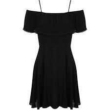 Miss Selfridge Petites Black Gypsy Cami Dress 35 Liked On Polyvore Featuring Dresses Sh Petite Black Dresses Petite Cocktail Dresses Petite Short Dresses