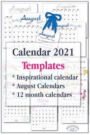 Christian, catholic, jewish & muslim. August 2021 Calendar Printable So Inspiring Double Arrow Designs