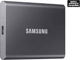 T7 500GB USB 3.2 External Solid State Drive (MU-PC500T/AM) - Grey Samsung