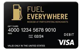 Each vehicle in your company is assigned a card. Fuel Everywhere