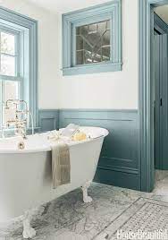 Mirror trim is an elegant detail that really makes an impact on your bathroom décor, and with over 65 different styles to choose from your design options are endless! 16 Ways To Use Unexpected Paint Trim Colors Domino Amazing Bathrooms Bathroom Design Bathroom Decor