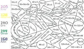 Dibujos Para Colorear Tablas De Multiplicar Inazuma Eleven Es Math Activities Underwater Wedding Teaching Methods