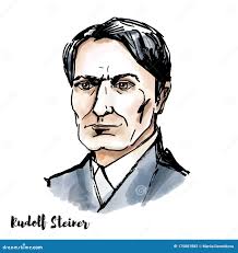 Rudolf Steiner Portrait editorial photography. Illustration of austrian