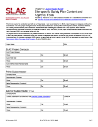 This written agreement developed together with the child protective services caseworker and the family clearly describes the safety services that will be used to eliminate or mitigate threats. 25 Printable Construction Safety Plan Forms And Templates Fillable Samples In Pdf Word To Download Pdffiller