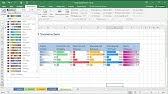 Zuletzt folgt die entwicklung der mitarbeiterzahl auf basis des vorjahres und sich ergebender veränderungen, aufgrund von z.b. Excel 2016 Firmenvorlagen Im Corporate Design Tutorial Komponenten Einer Vorlage Video2brain Com Youtube