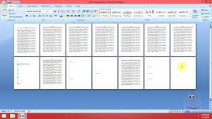 Sadly, multiple blank page breaks may exit when you have a long document. Delete Blank Page In Word 2007 Microsoft Word 2021 Tutorials Youtube