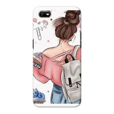 College Girl Mobile Cover For Oppo A1K ...