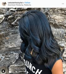 These are gray lowlights on mushroom brown hair, the absolute perfect hair color for fall. Blue Highlights 40 Stunning Examples