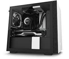 The three nzxt starter pc series configurations come with a 9th generation intel core processor and … Nzxt H210 Mini Itx Pc Gaming Case Front I O Usb Type C Port Tempered Glass Side Panel Cable Management System Water Cooling Ready Radiator Bracket Steel Construction
