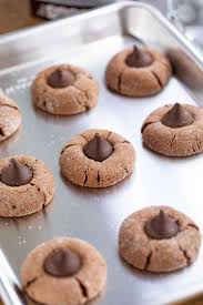 Double pumpkin kissed chocolate chunk cookies. Hershey S Kiss Cookies Recipe Video Dinner Then Dessert