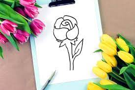 If you want to draw a rose flower or want to learn how to draw a rose flower, then here we have explained step by step with pictures to draw a beautiful rose flower, which will help to draw a rose flower for kids and beginners. Rose Drawing How To Draw A Rose Step By Step For Beginners