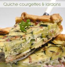 Quiche Aux Courgettes Et Lardons