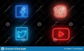 Pin By Trash On Neon Red Ios14 Social Media Icons Light Icon Media Icon