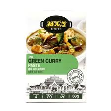 The thai kitchen green curry is a premium produced to offer tempting aroma and flavor. Ma S Kitchen