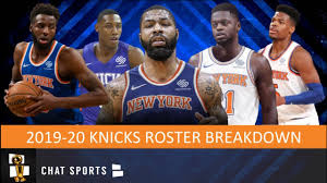 New york knicks, new york, ny. Knicks Roster Breakdown Analyzing The Entire Knicks Roster Heading Into The 2019 20 Nba Season Youtube