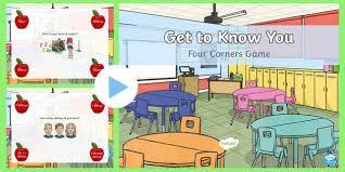 Maybe you would like to learn more about one of these? Four Corners Classroom Game Powerpoint Primary Resources